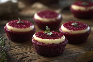 Red Velvet Cheesecake Mini Pies Recipe