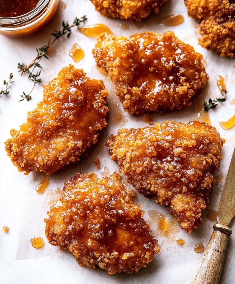 Baked Crunchy Hot Honey Chicken Recipe