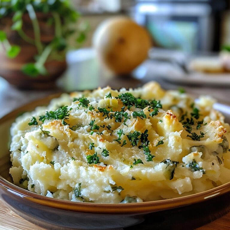 Colcannon Mashed Potatoes Recipe