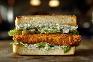 Crispy Chicken Caesar Sandwich Recipe
