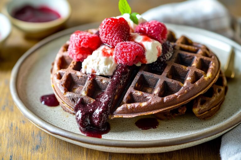 Cake Mix Waffles Recipe