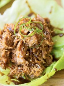 Slow Cooker Korean Lettuce Wraps Recipe