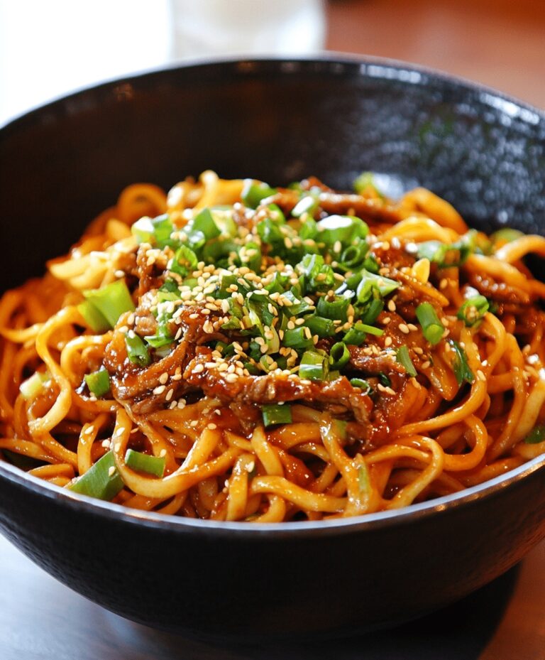 Hoisin Beef Noodles Recipe