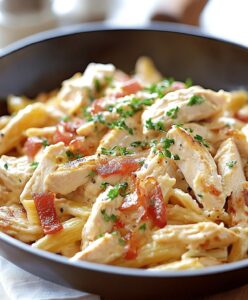 Creamy Chicken Carbonara Recipe