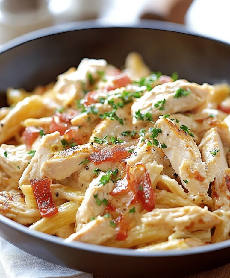 Creamy Chicken Carbonara Recipe