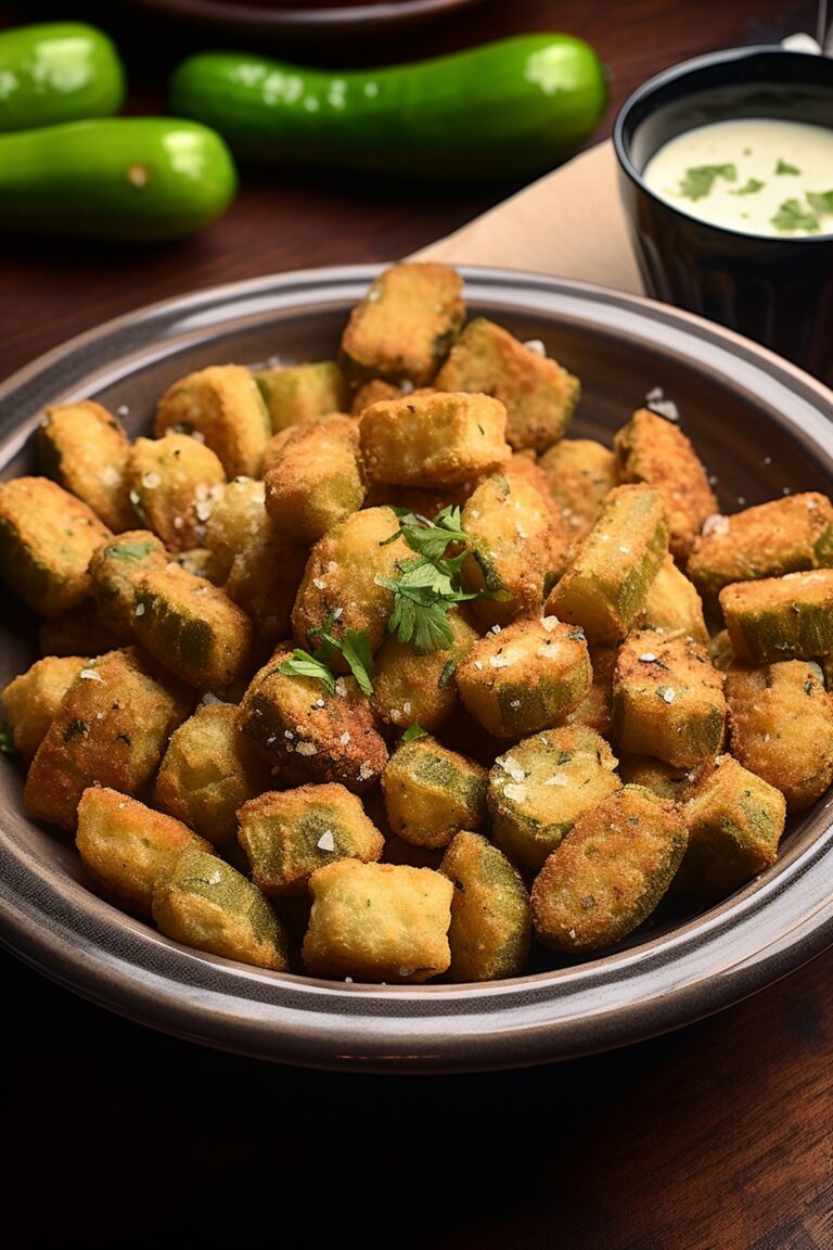 Crispy Fried Okra Recipe