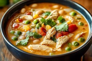 Cajun White Chicken Chili Recipe