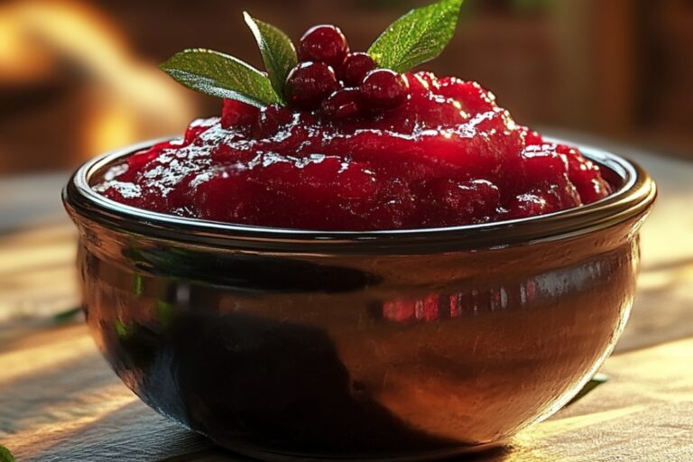 Maple Cranberry Butter Recipe