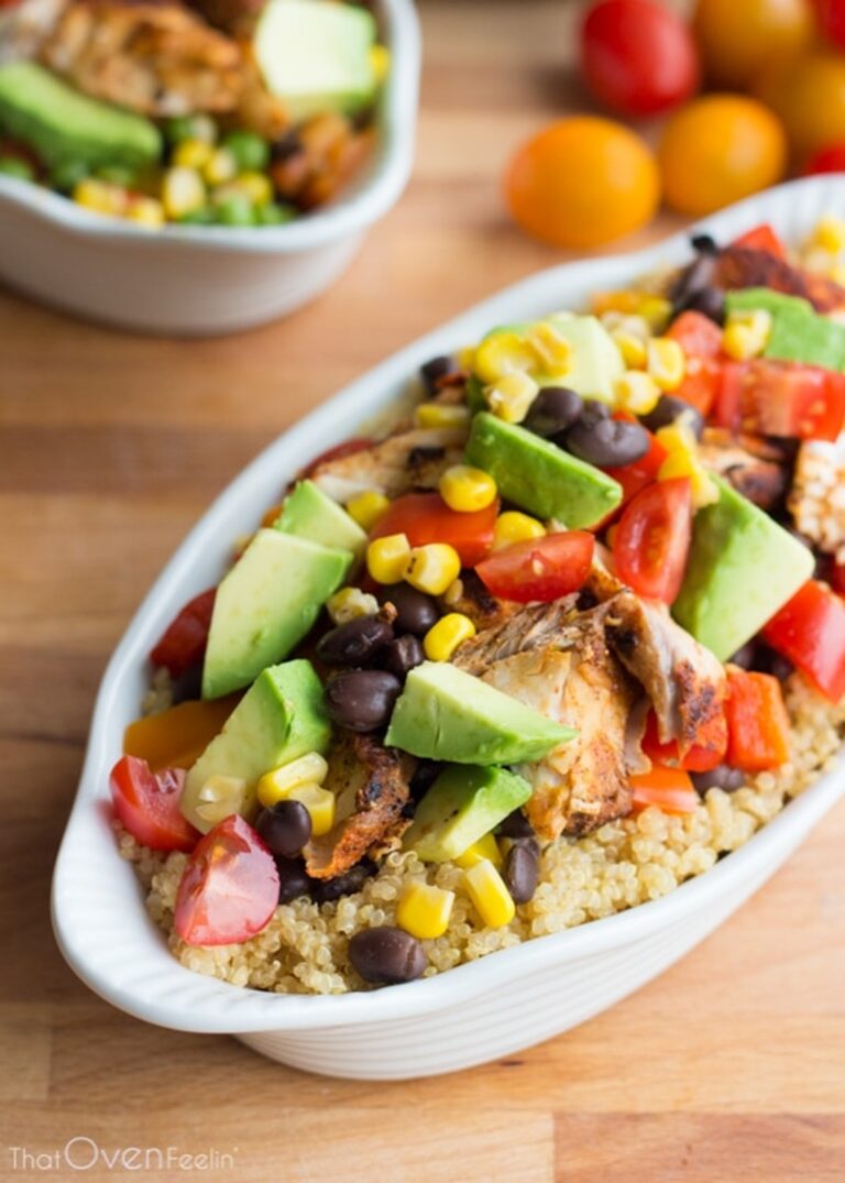 Blackened Mahi-Mahi Taco Bowls Recipe