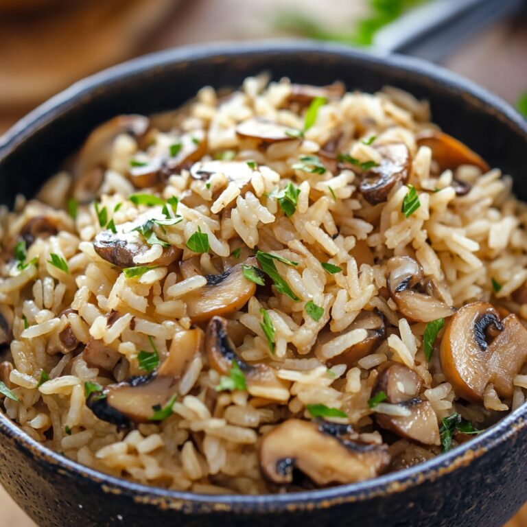 Mushroom Rice Recipe For Comfort Food Lovers