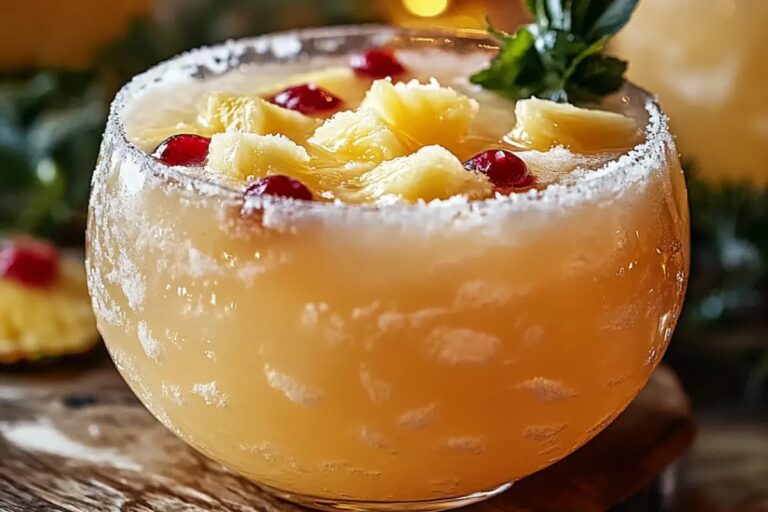 Snowy Pineapple Punch Recipe