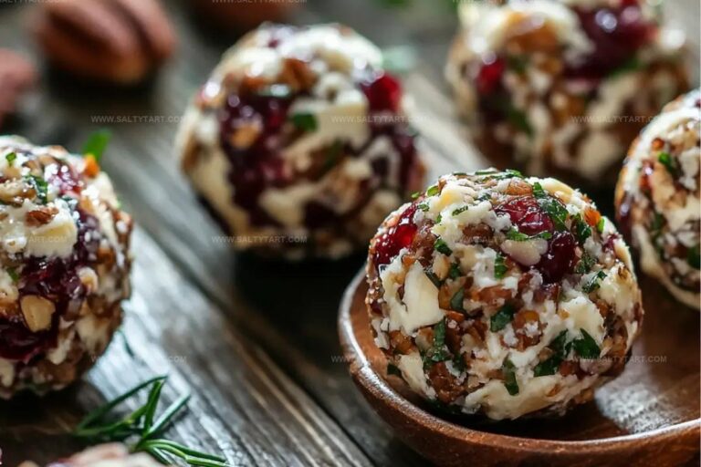 Cranberry Pecan Goat Cheese Balls Recipe