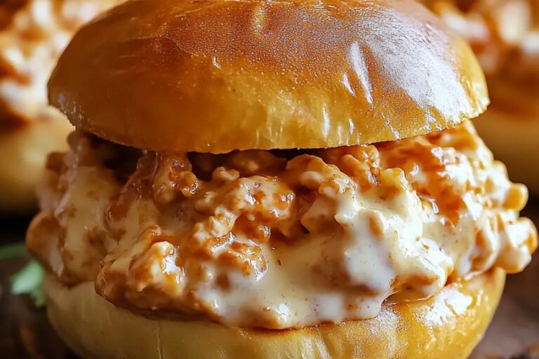 Chicken Alfredo Sloppy Joes Recipe
