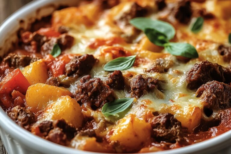 Beef Lombardi Casserole Recipe