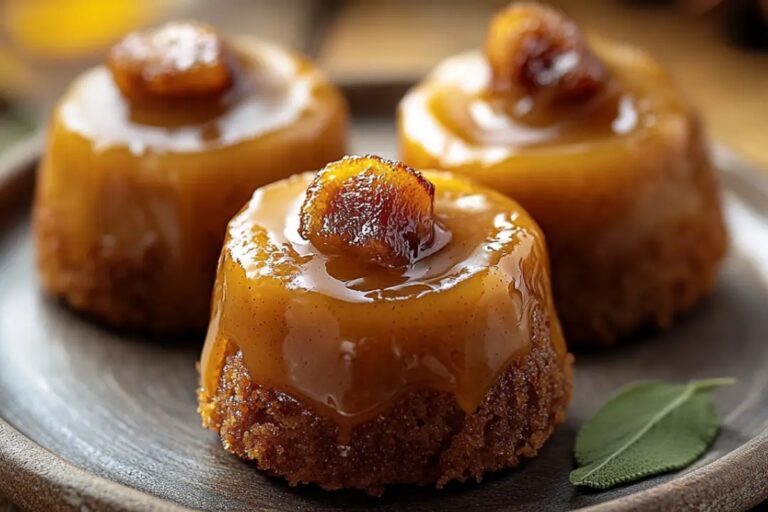 Cinnamon Maple Pumpkin Tiny Cakes Recipe
