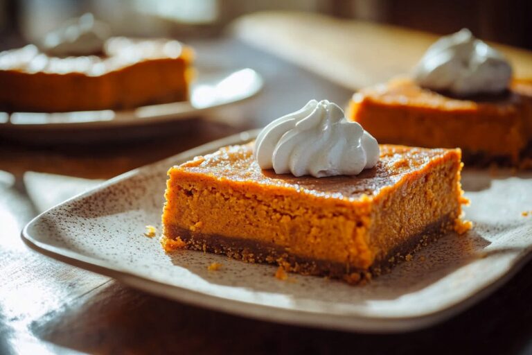 Sweet Potato Pie Bars Recipe