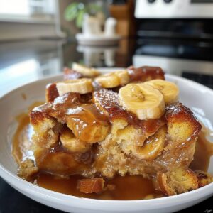 Bananas Foster Bread Pudding Recipe