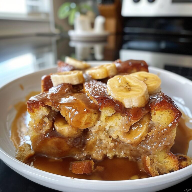 Bananas Foster Bread Pudding Recipe