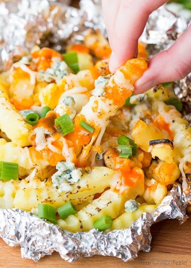 Buffalo And Blue Cheese Loaded Fries Recipe