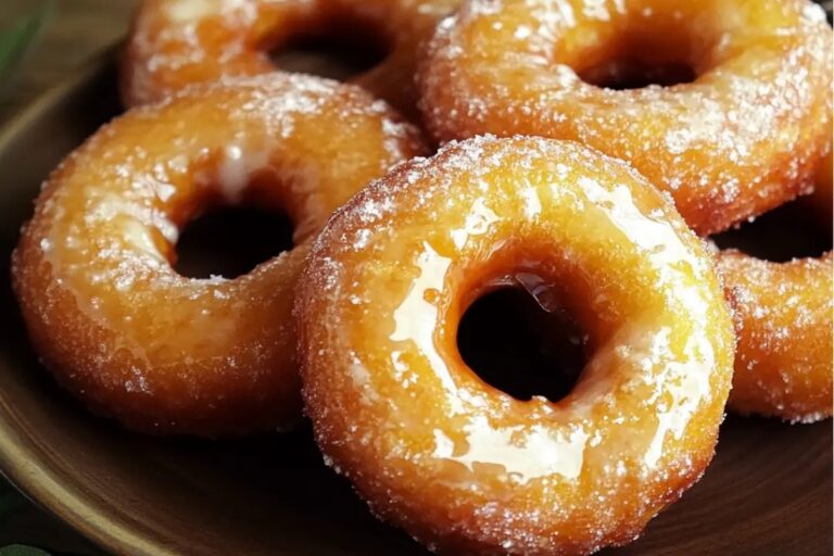 Old Fashioned Sour Cream Donuts Recipe