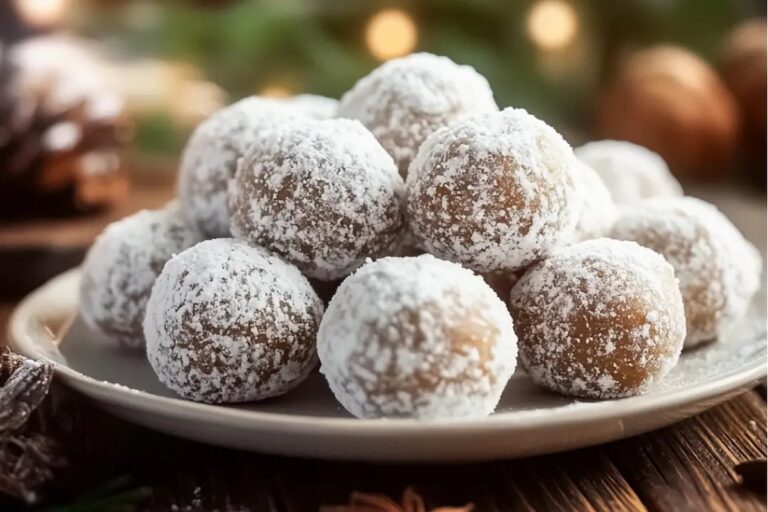 Gingerbread Snowballs Recipe
