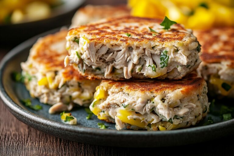 Tuna Melt Patties Recipe