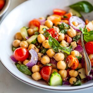 Mediterranean Chickpea Salad Recipe