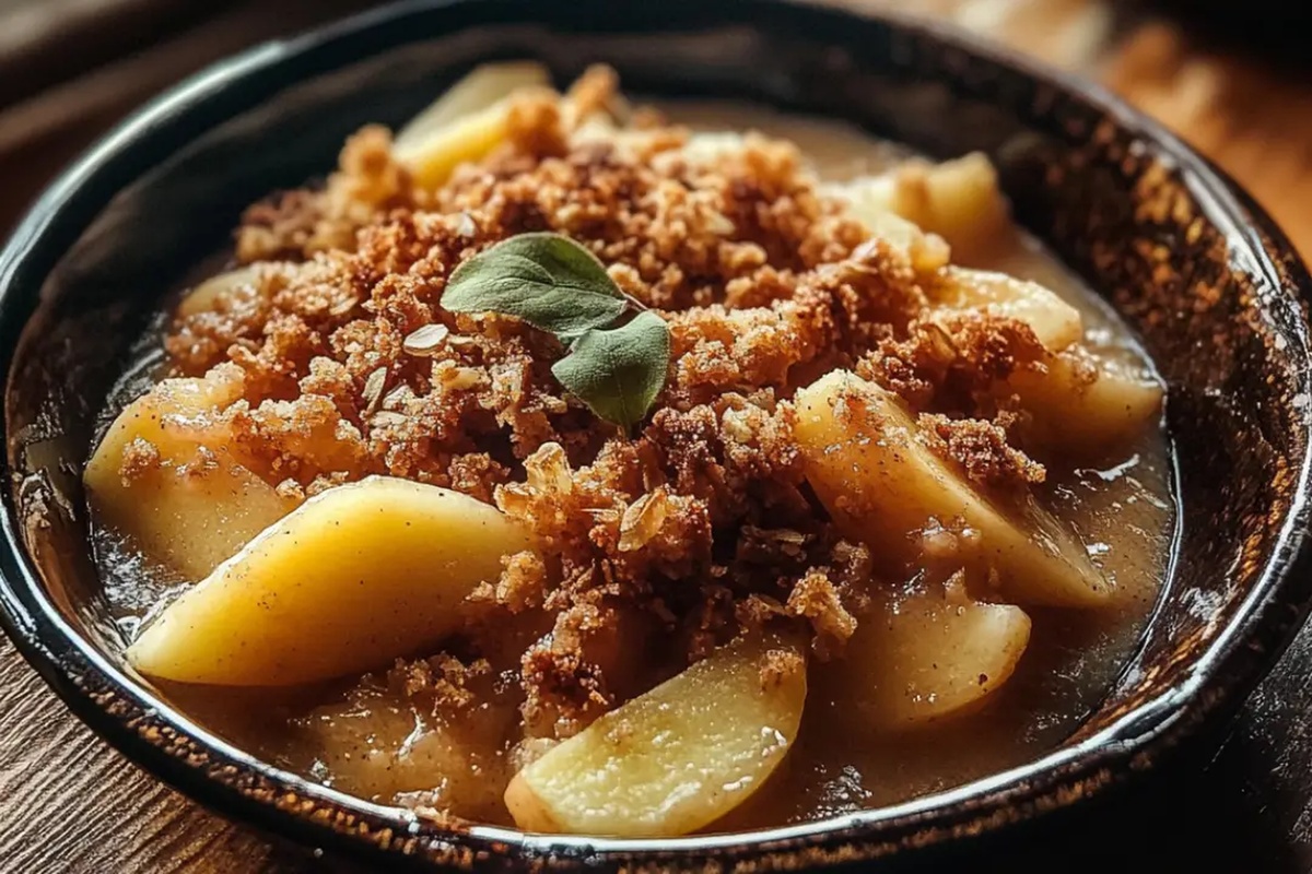 Old Fashioned Apple Crisp Recipe
