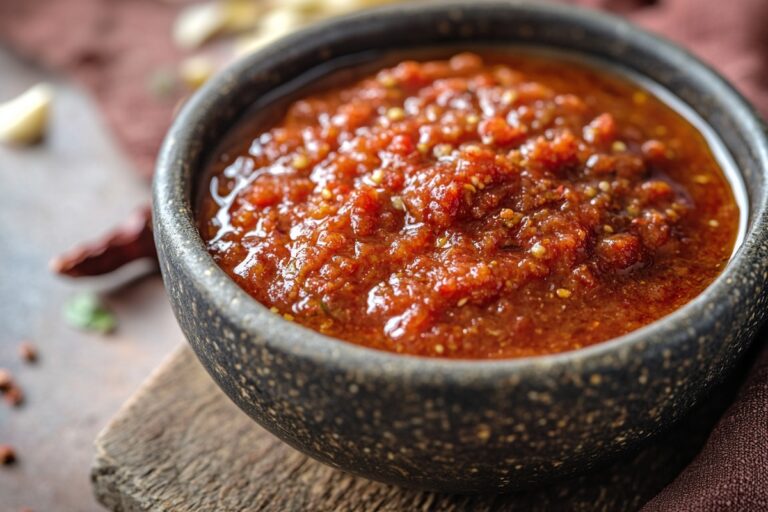 Homemade Chili Garlic Sauce Recipe