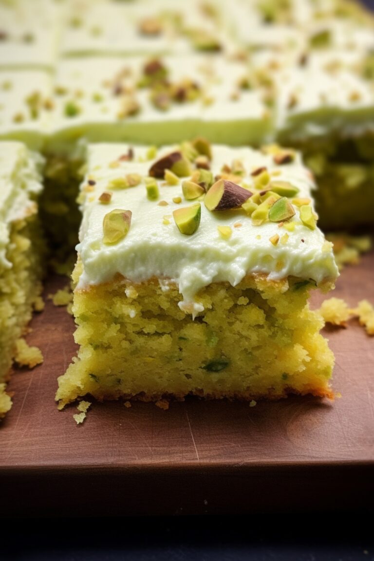 Pineapple Pistachio Cake Recipe
