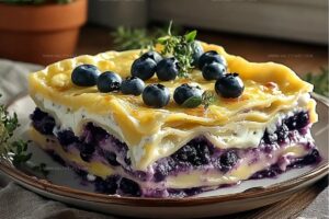 Lemon Blueberry Lasagna Recipe