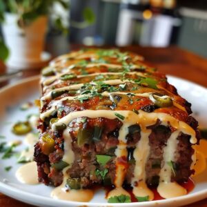 Jalapeno Popper Meatloaf Recipe
