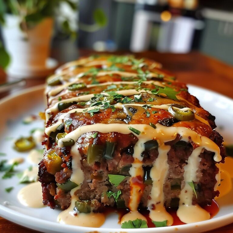 Jalapeno Popper Meatloaf Recipe