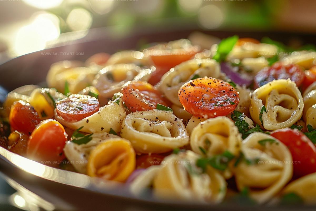 Herby Tortellini Pasta Salad Recipe