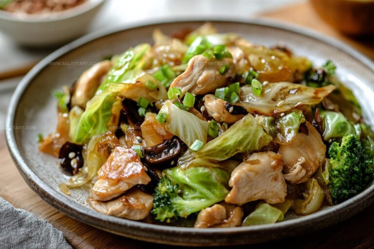 Ginger Chicken Cabbage Stir-Fry Recipe