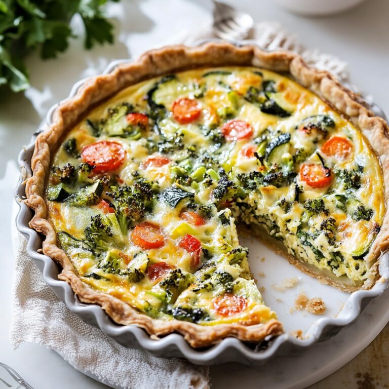 Springtime Vegetable Quiche Recipe