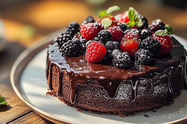 Berry Chocolate Cake Recipe