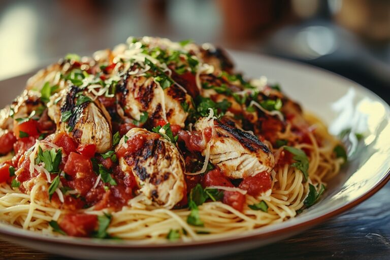 Bruschetta Chicken Pasta Recipe