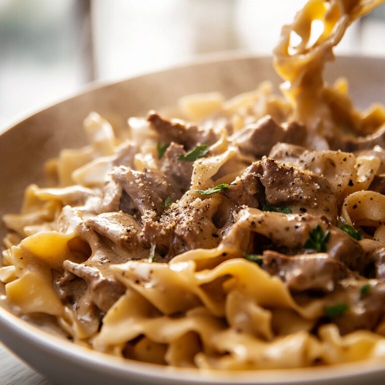 Beef Stroganoff Recipe With Egg Noodles