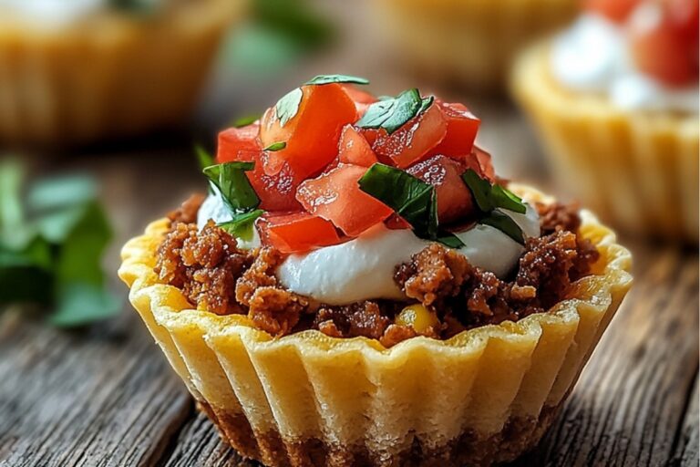 Taco Cupcakes Recipe