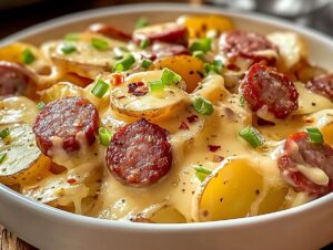 Smoky Ranch Potatoes And Smoked Sausage Recipe