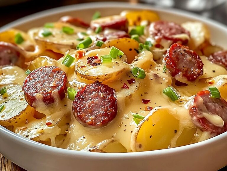 Smoky Ranch Potatoes And Smoked Sausage Recipe