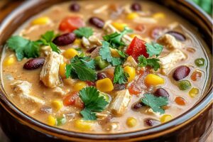 Crockpot Cream Cheese Chicken Chili Recipe