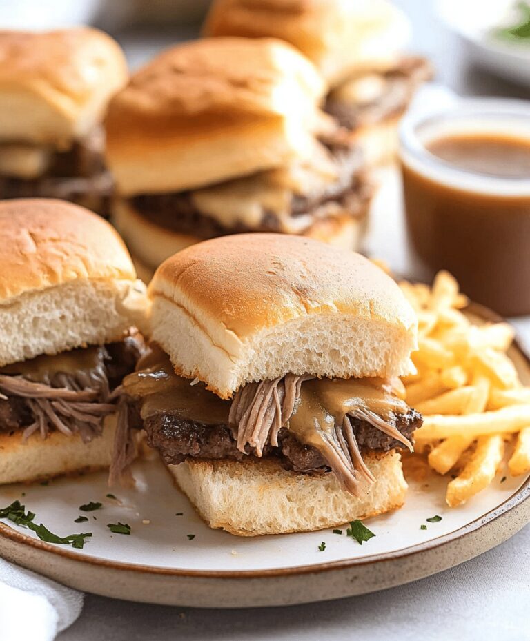French Dip Sliders Recipe
