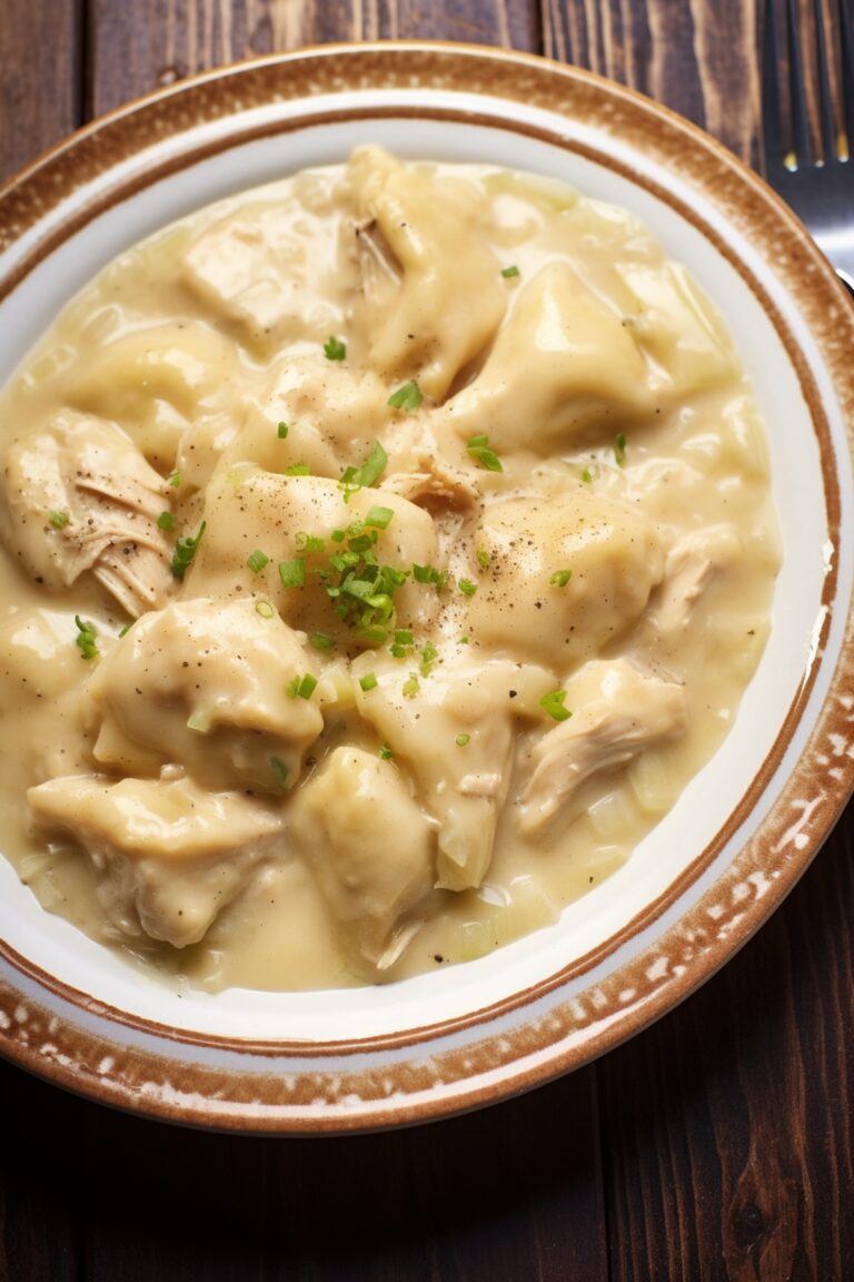 Copycat Cracker Barrel Chicken And Dumplings Recipe