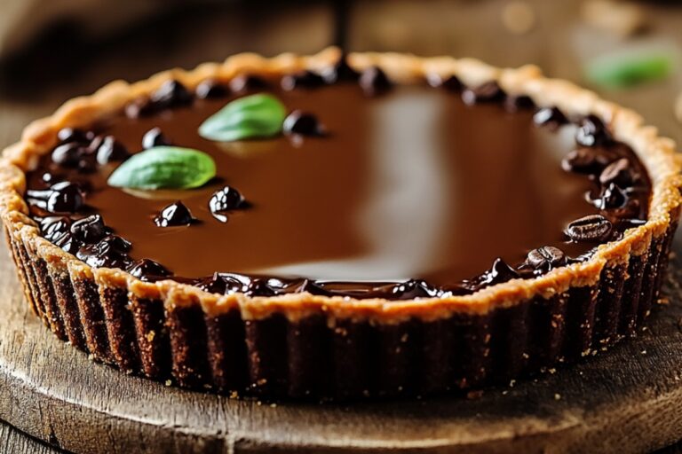 Chocolate Coffee And Caramel Tart Recipe