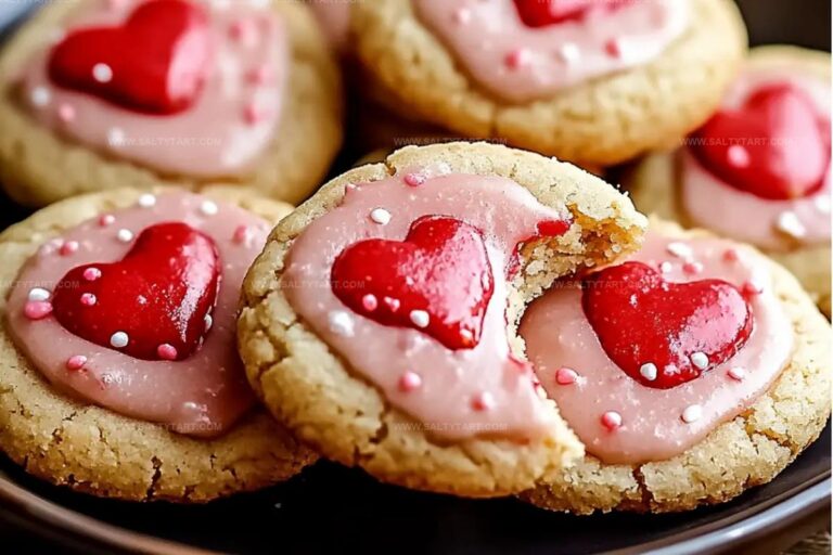 Valentine Strawberry Cookies Recipe