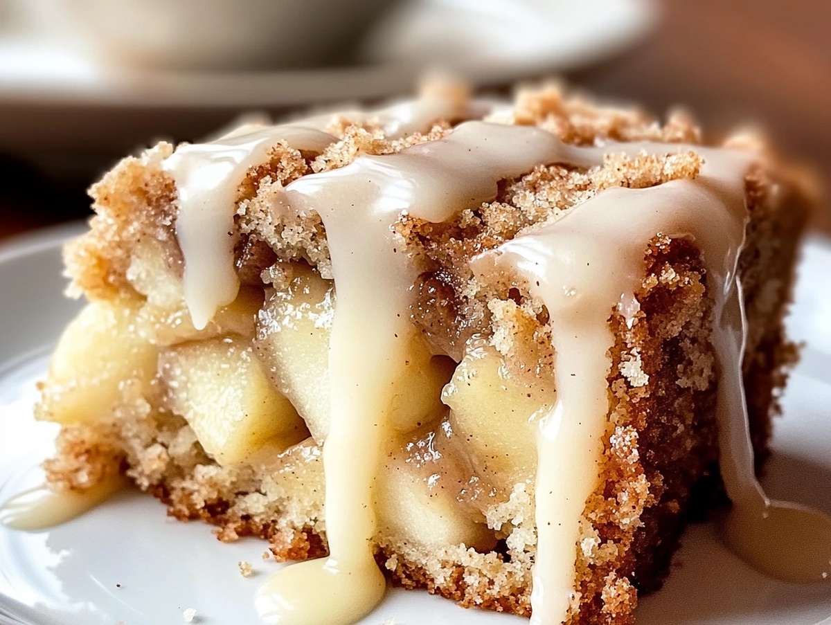 Spiced Apple Pie Coffee Cake Recipe