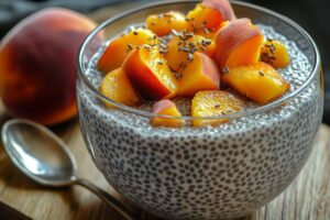 Great Peach Chia Pudding Recipe