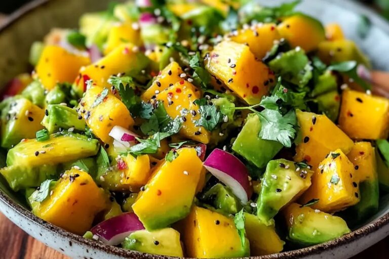 Avocado Mango Salad Recipe